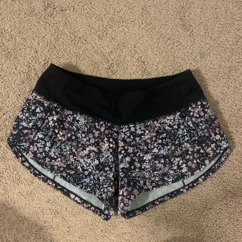 Lululemon speed up shorts size 2